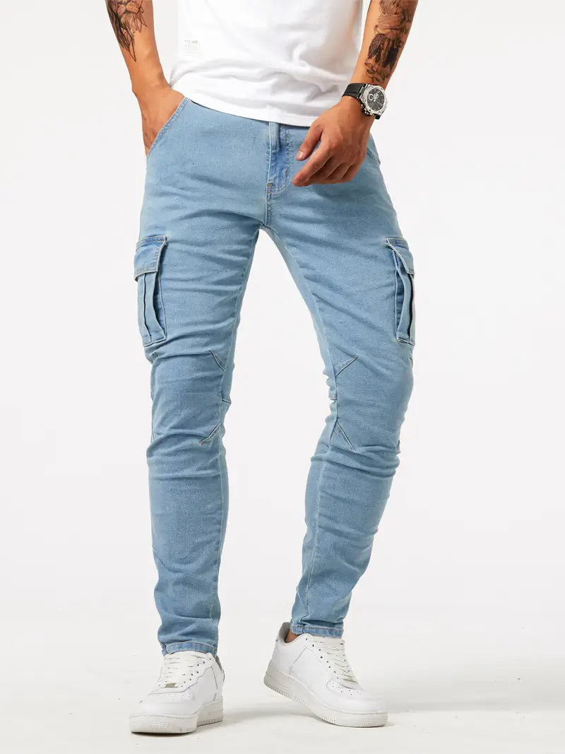 BRYSON™ Slim Fit Cargo Jeans