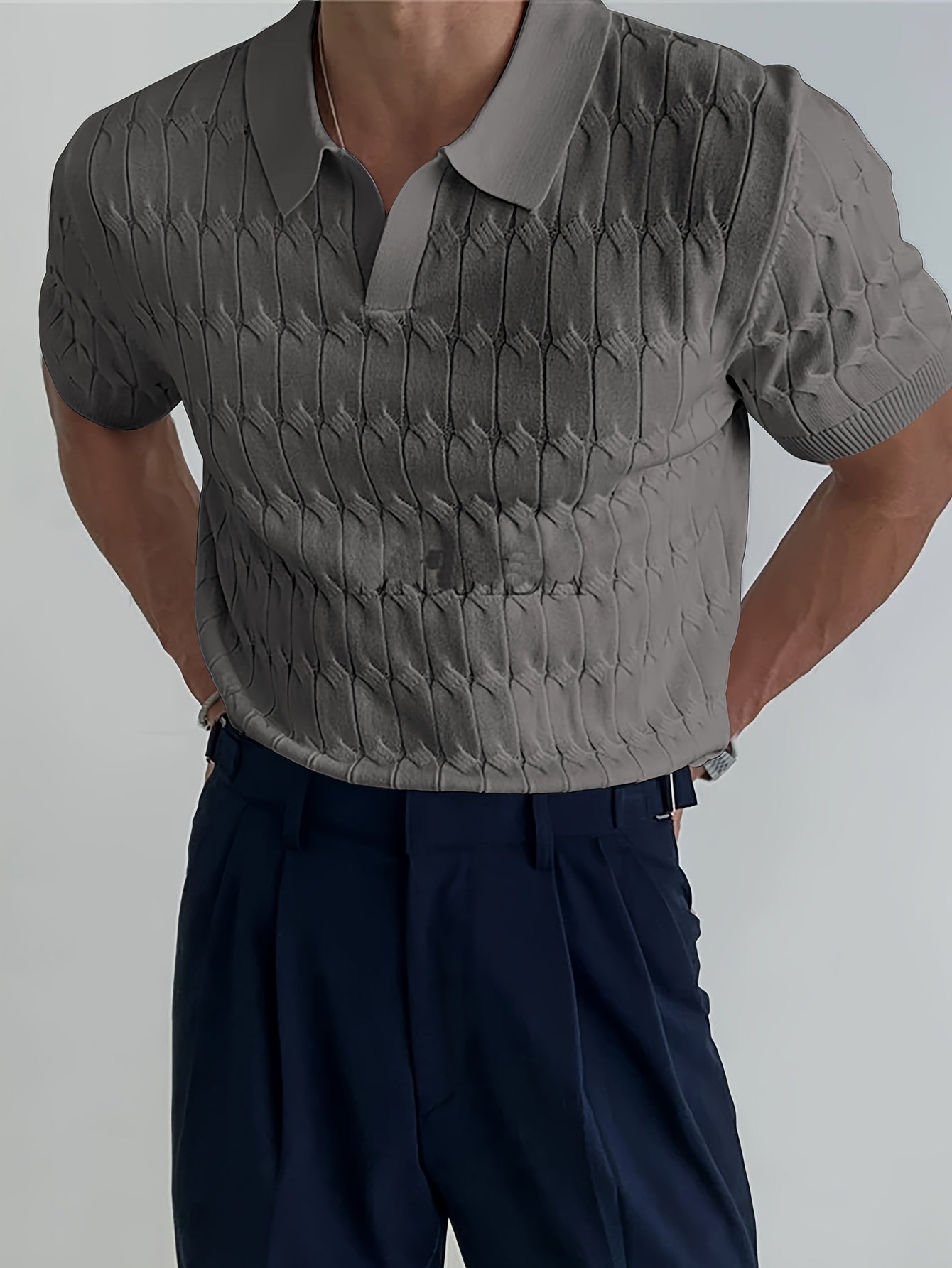 HENLEY™ Classic Knitted Polo Shirt