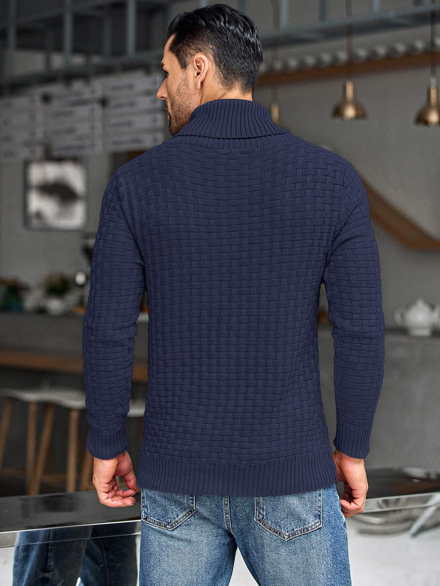 MARSTON™ Shawl Collar Knit Pullover