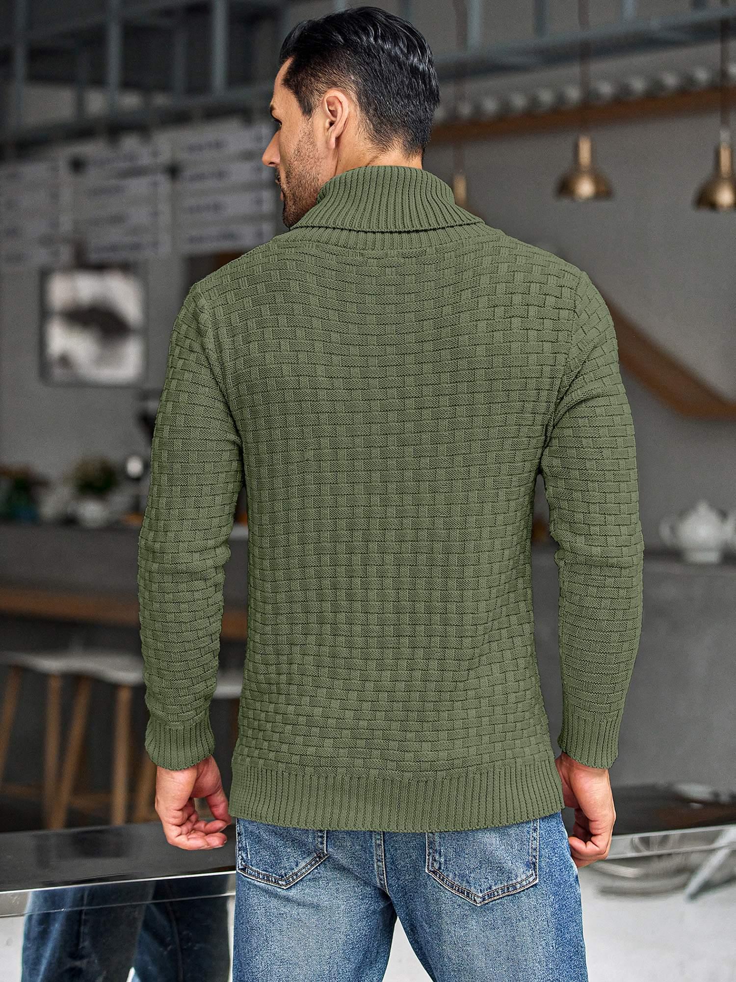 MARSTON™ Shawl Collar Knit Pullover