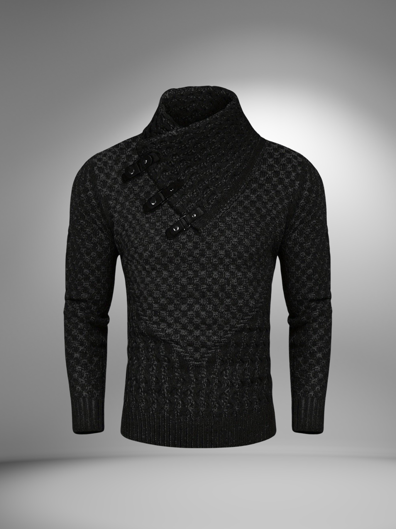 SOLIDO™ Textured Slim Knit Sweater