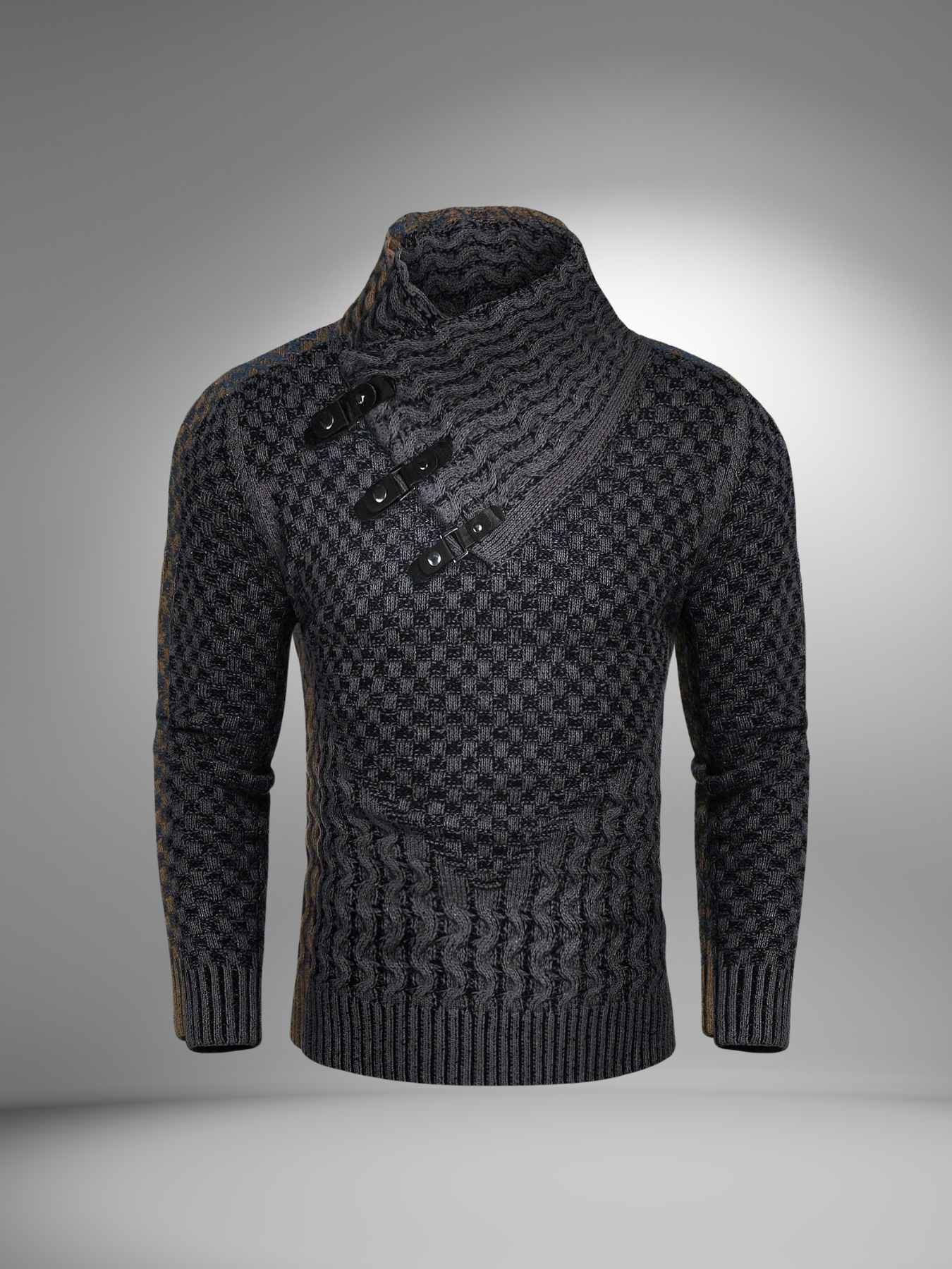 SOLIDO™ Textured Slim Knit Sweater