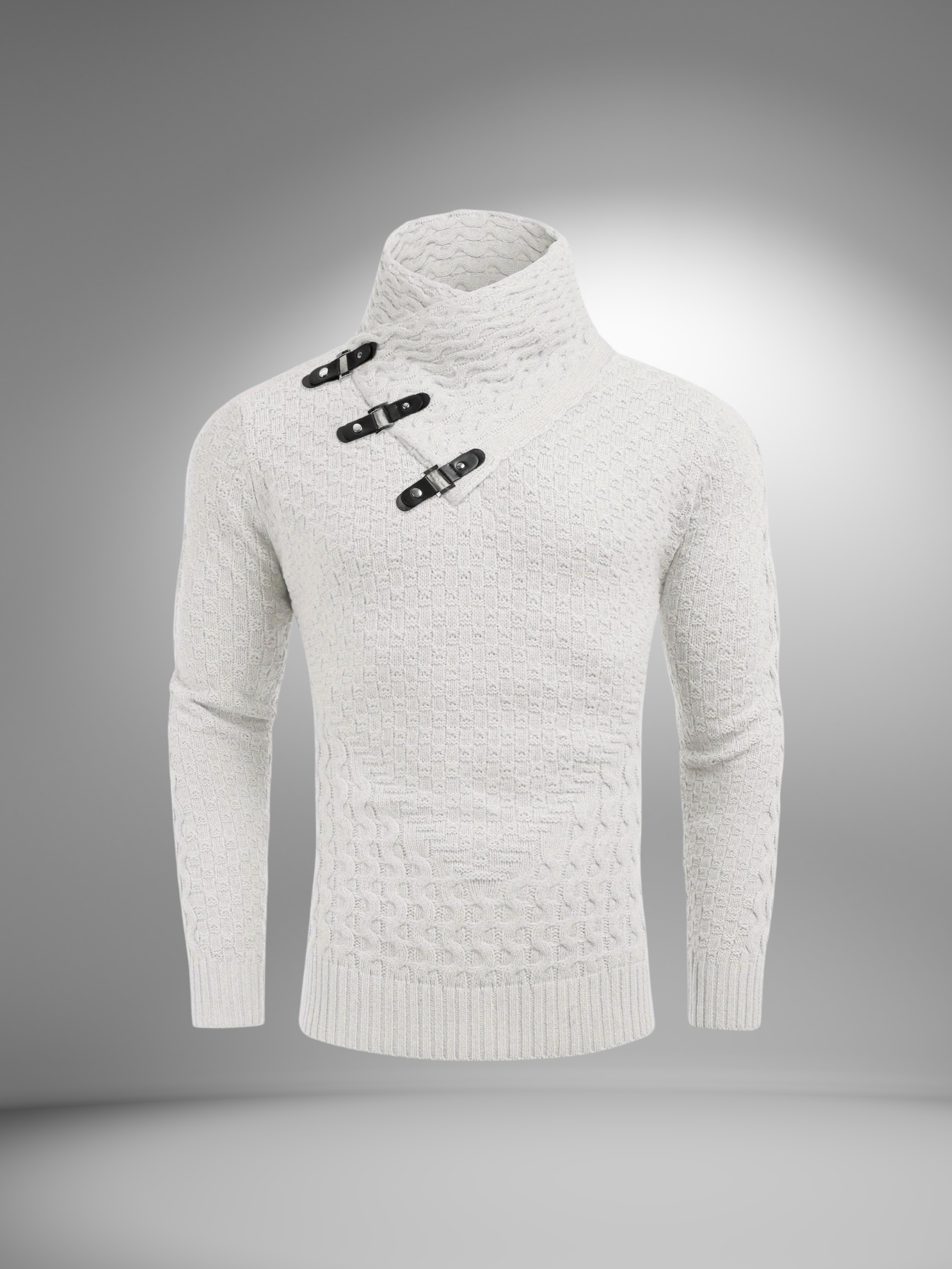 SOLIDO™ Textured Slim Knit Sweater