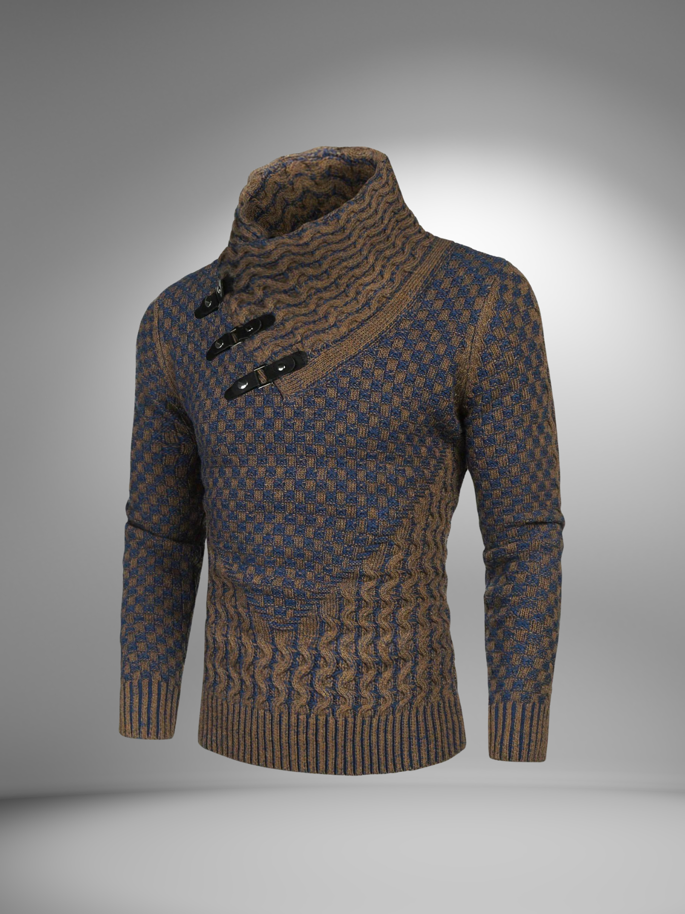 SOLIDO™ Textured Slim Knit Sweater
