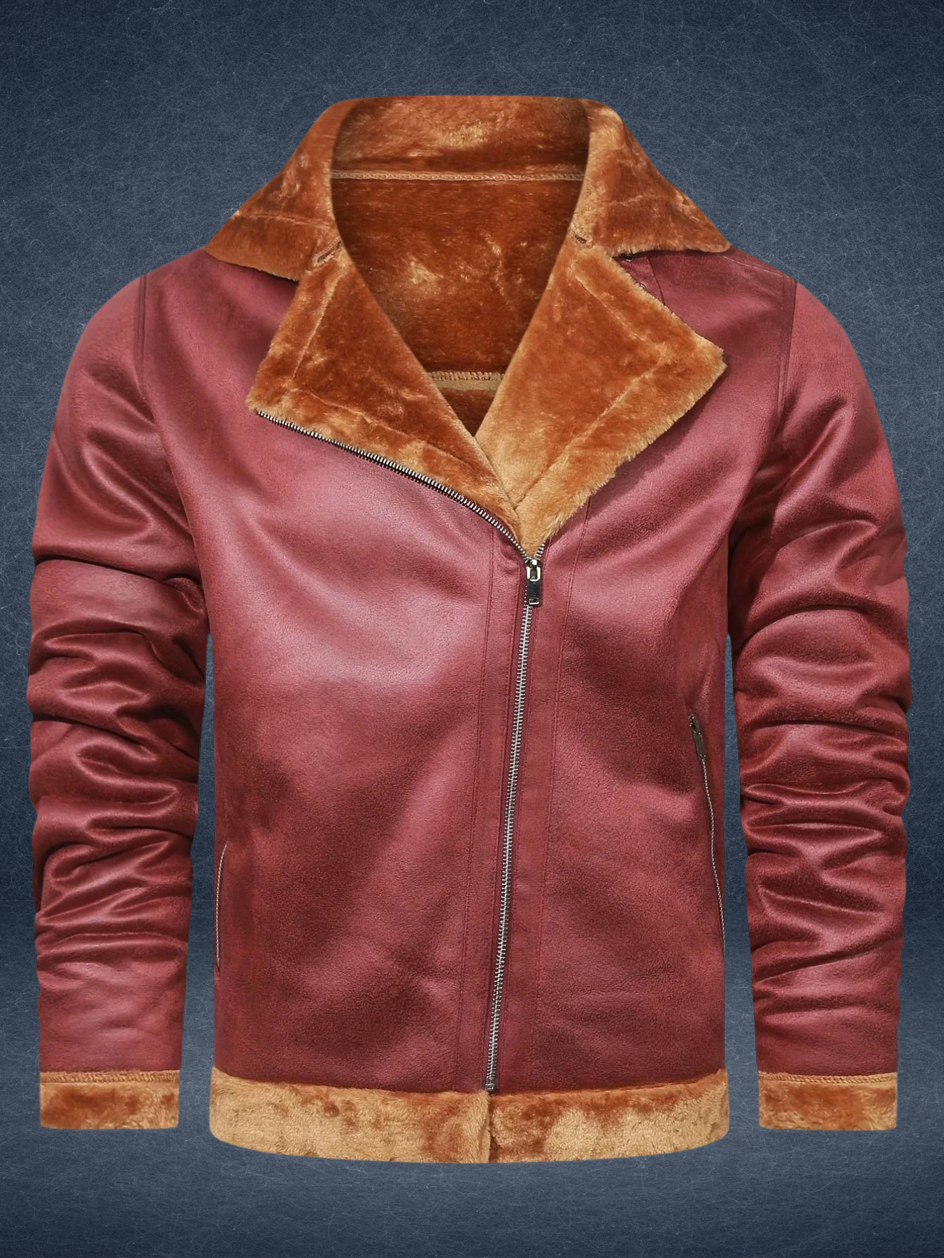 WYATT™ Fur-Lined Suede Jacket