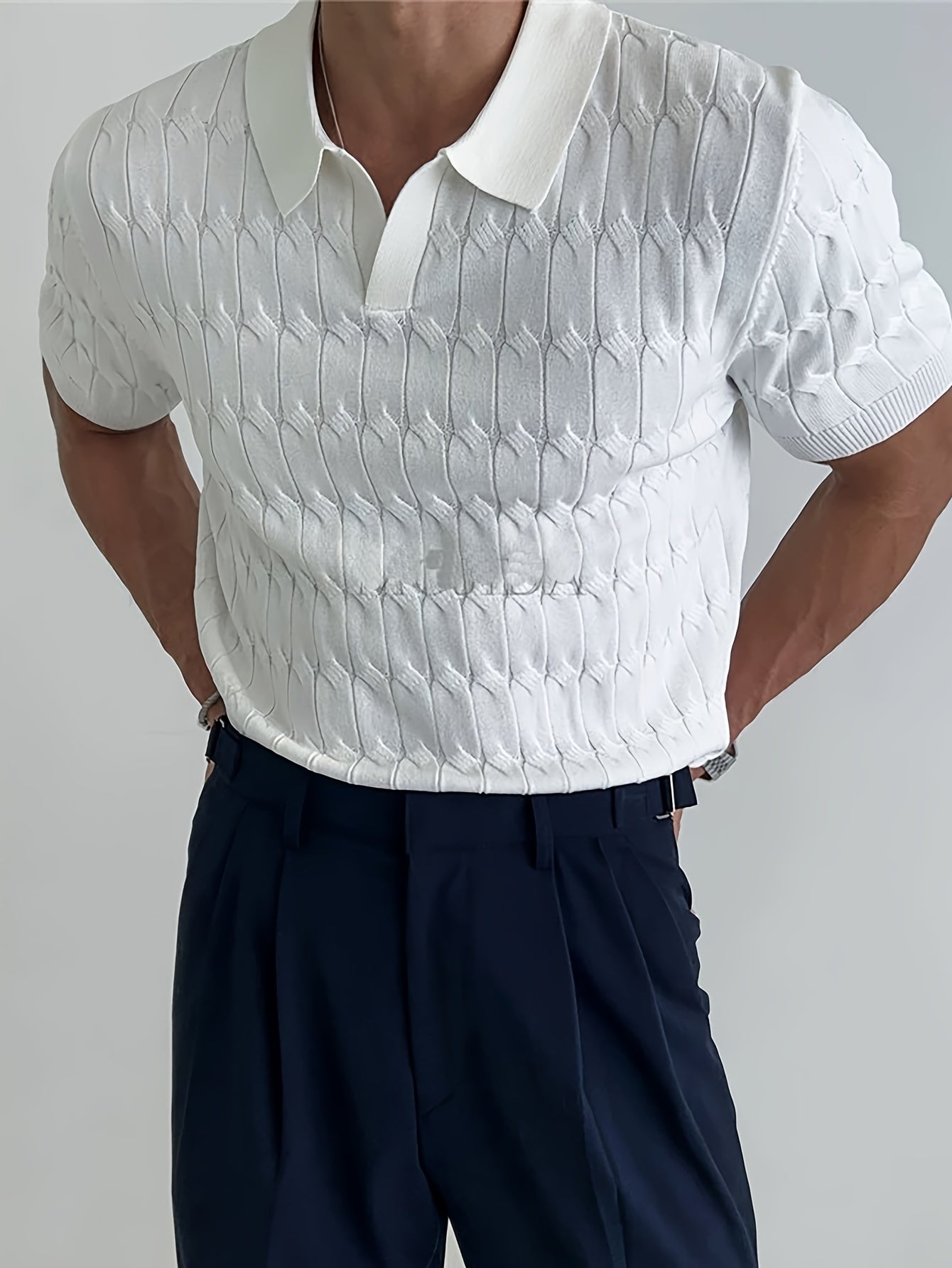 HENLEY™ Classic Knitted Polo Shirt