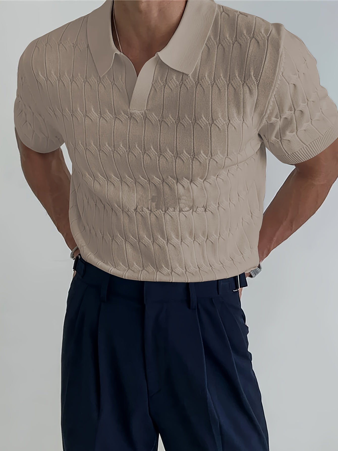 HENLEY™ Classic Knitted Polo Shirt