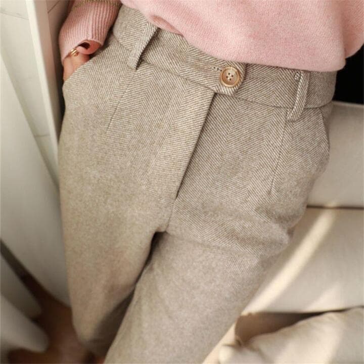 LUXE COMFORT™ WOOL MIX TROUSERS