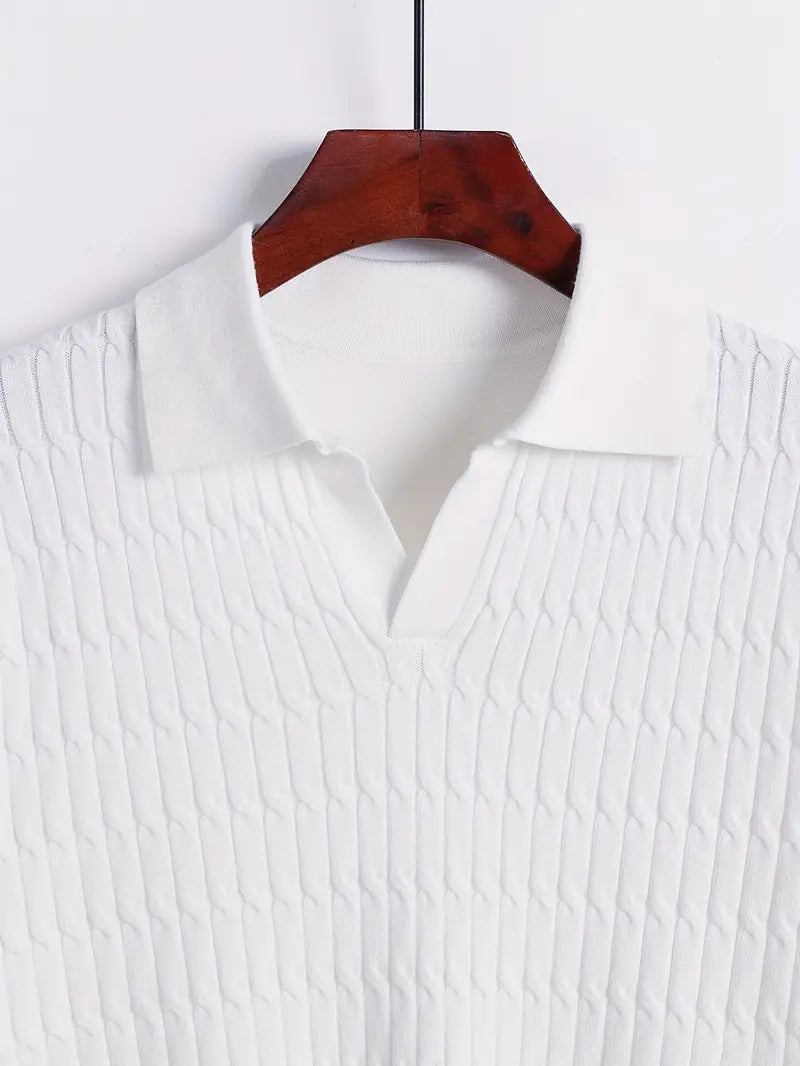 HENLEY™ Classic Knitted Polo Shirt