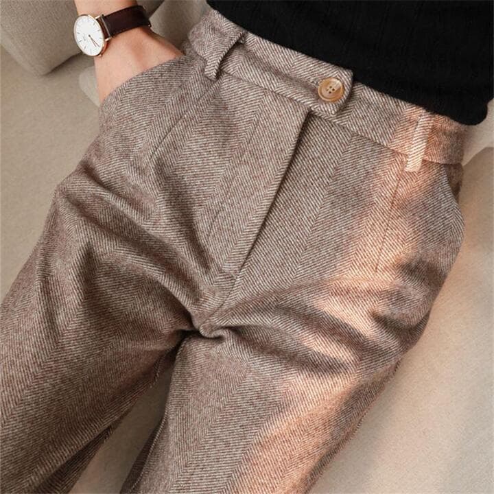 LUXE COMFORT™ WOOL MIX TROUSERS