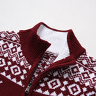 #color_Wine Red Sweater