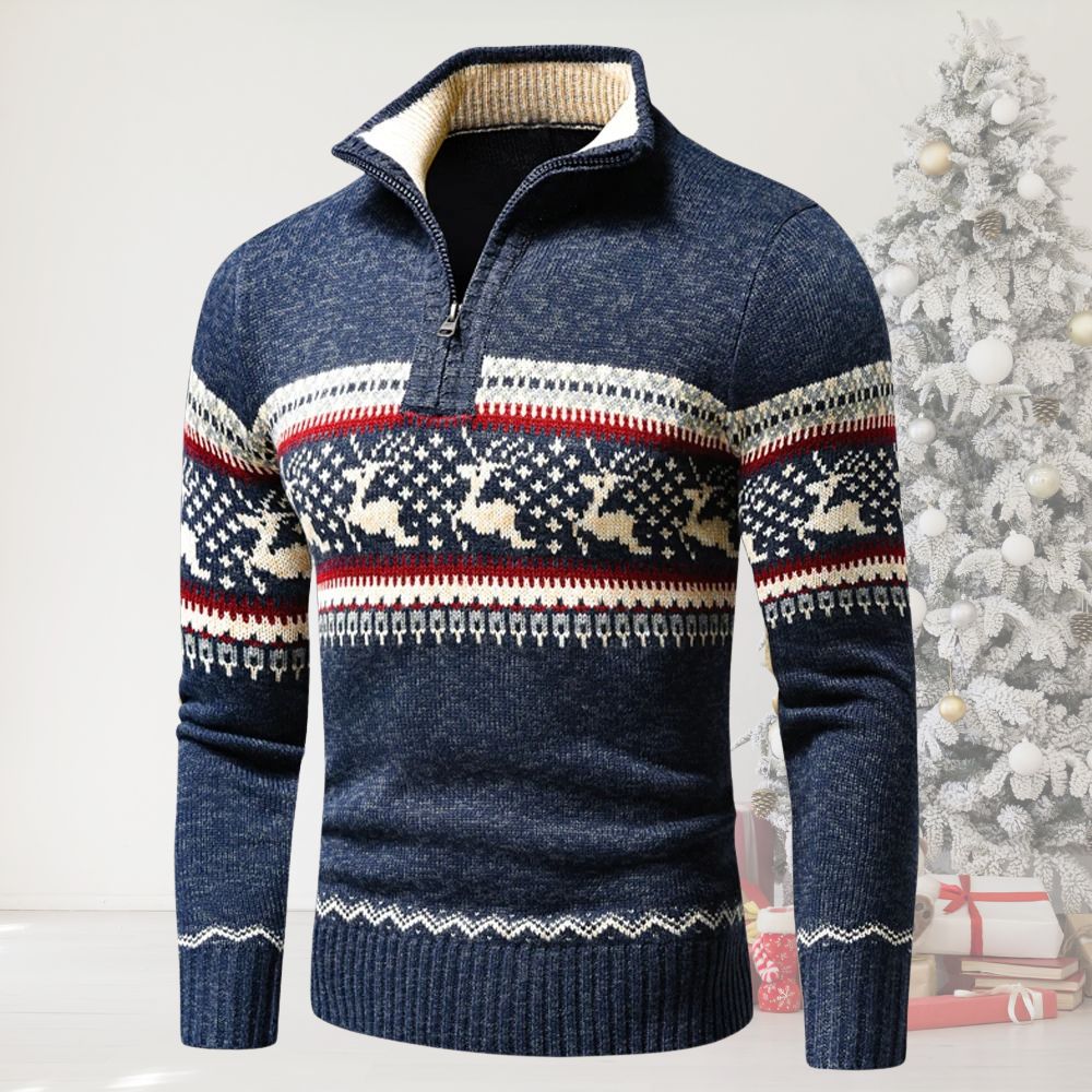 FROST™ Festive Reindeer Knit Cardigan