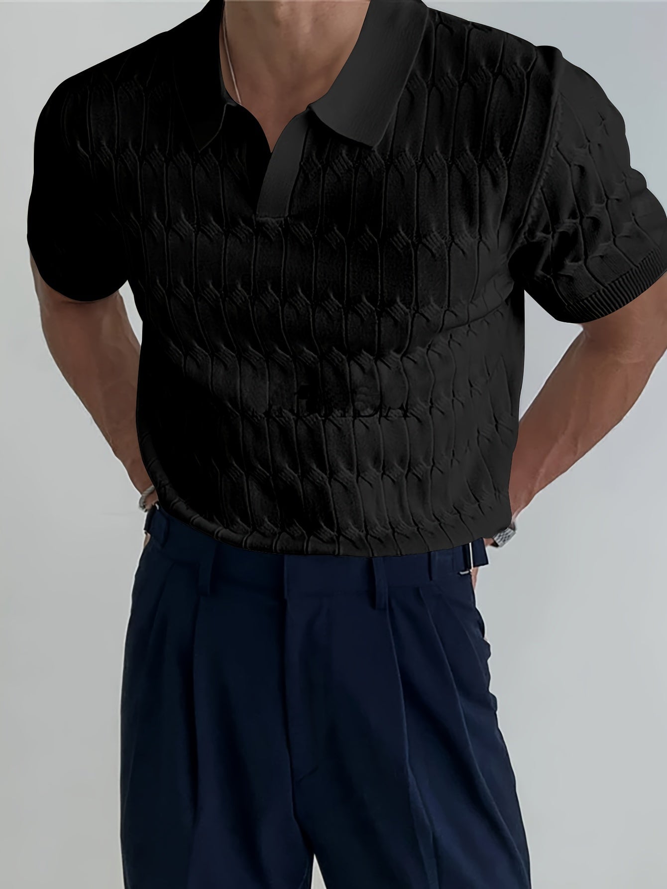 HENLEY™ Classic Knitted Polo Shirt