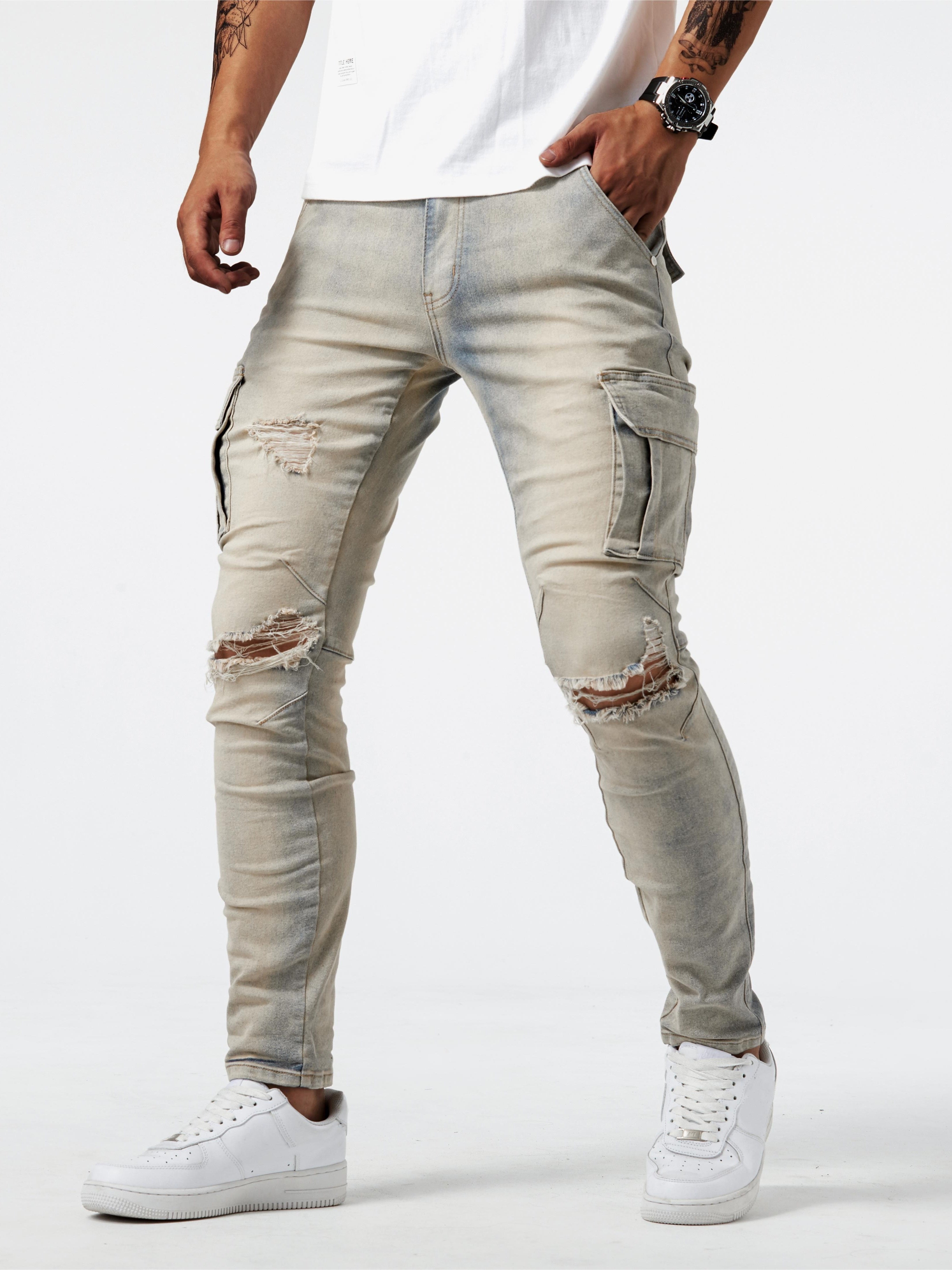 BRYSON™ Slim Fit Cargo Jeans