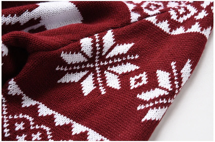 FROST™ Festive Reindeer Knit Cardigan