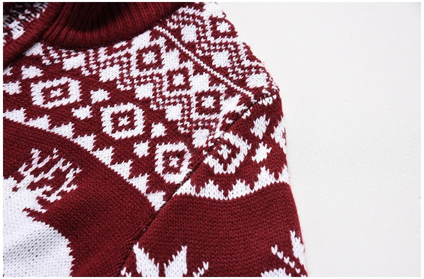 FROST™ Festive Reindeer Knit Cardigan