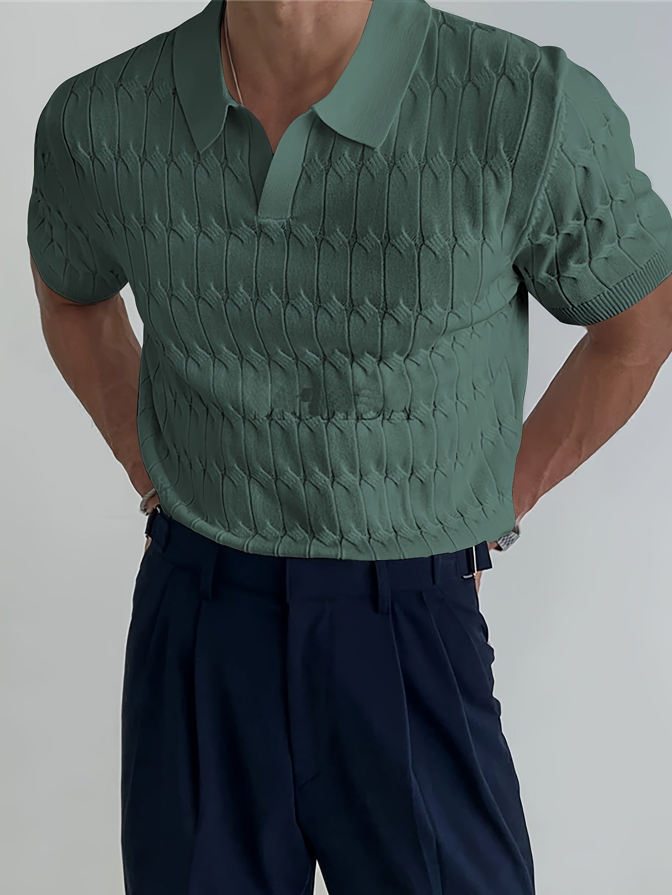 HENLEY™ Classic Knitted Polo Shirt