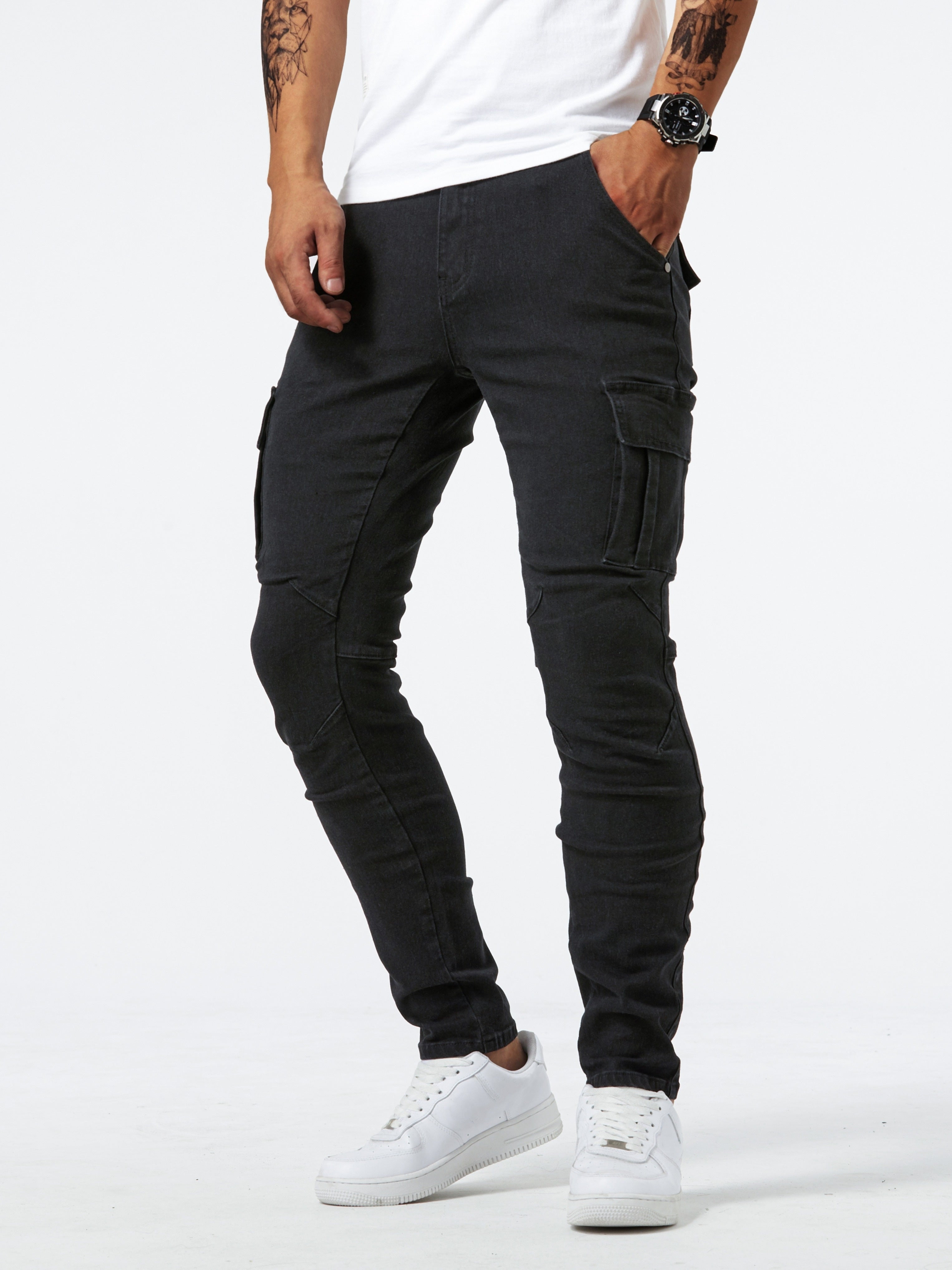 BRYSON™ Slim Fit Cargo Jeans